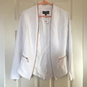 Mark Zunino White Blazer, Size 6